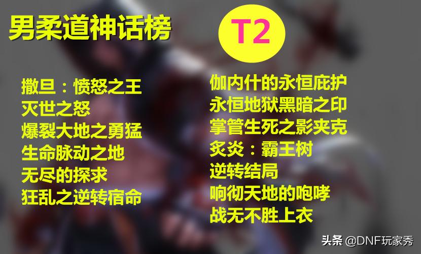 「神话天天鉴」第13期：男柔道神话榜，工作服耳环排第三