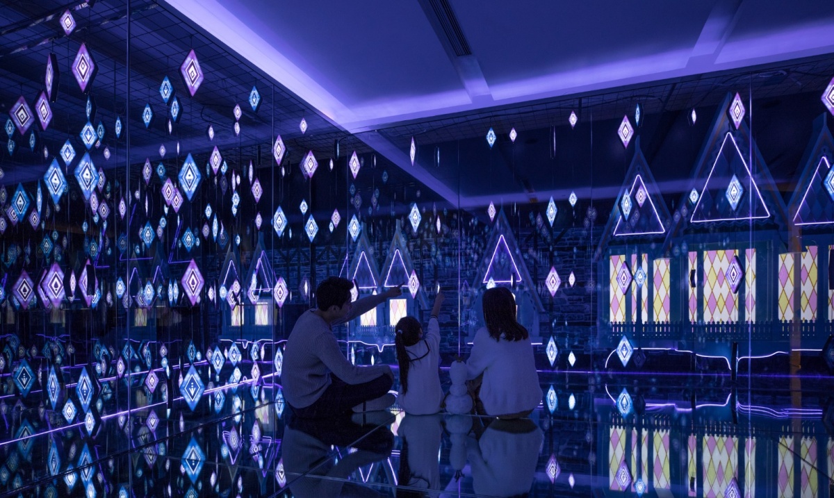 冰雪世界降临,冰雪世界国贸商城