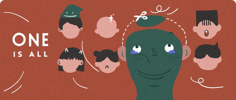 自己在家剪头发又染头发,在家自己给小女孩剪头发