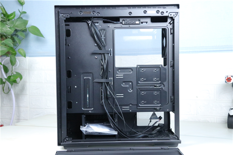 九州风神魔方310装机走线详细教程,九州风神魔方110机箱加风扇