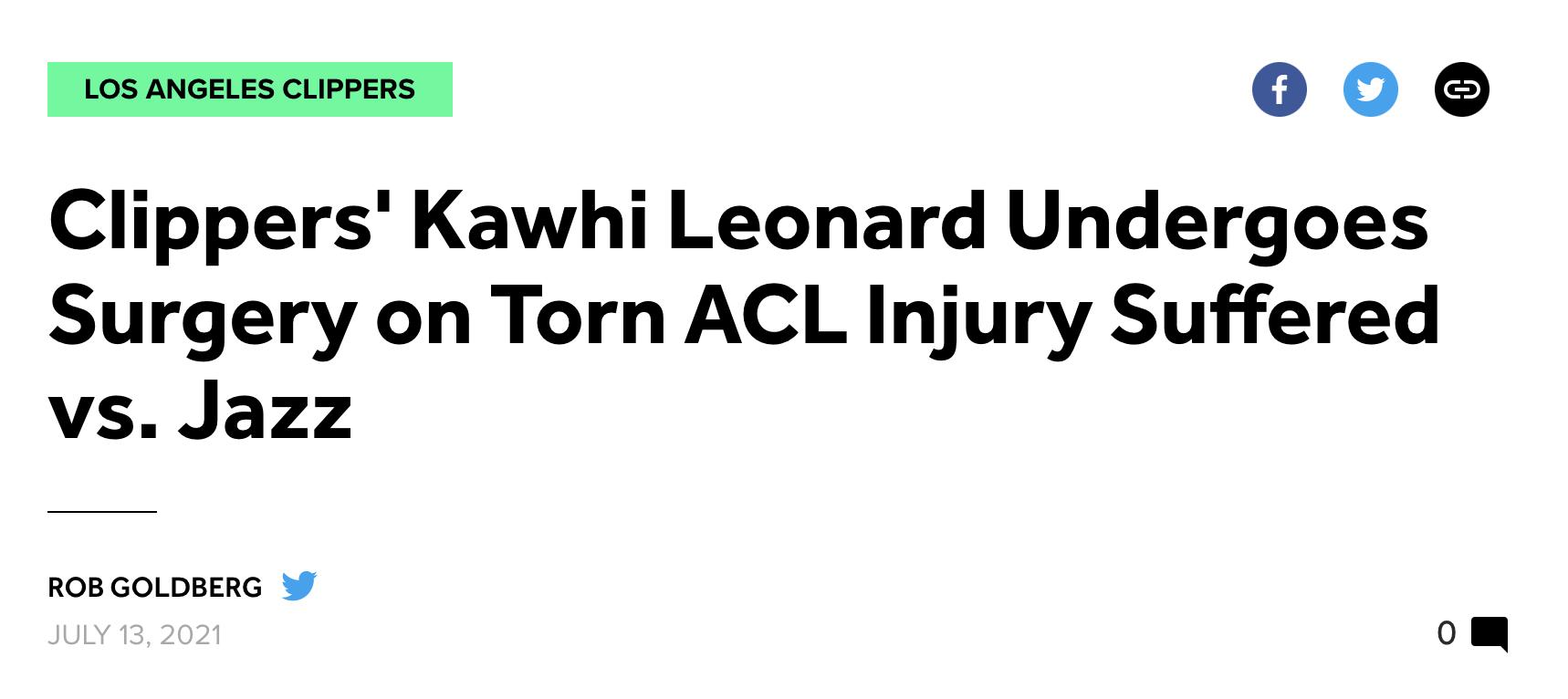 快船伦纳德官宣复出哈登,快船伦纳德最新消息