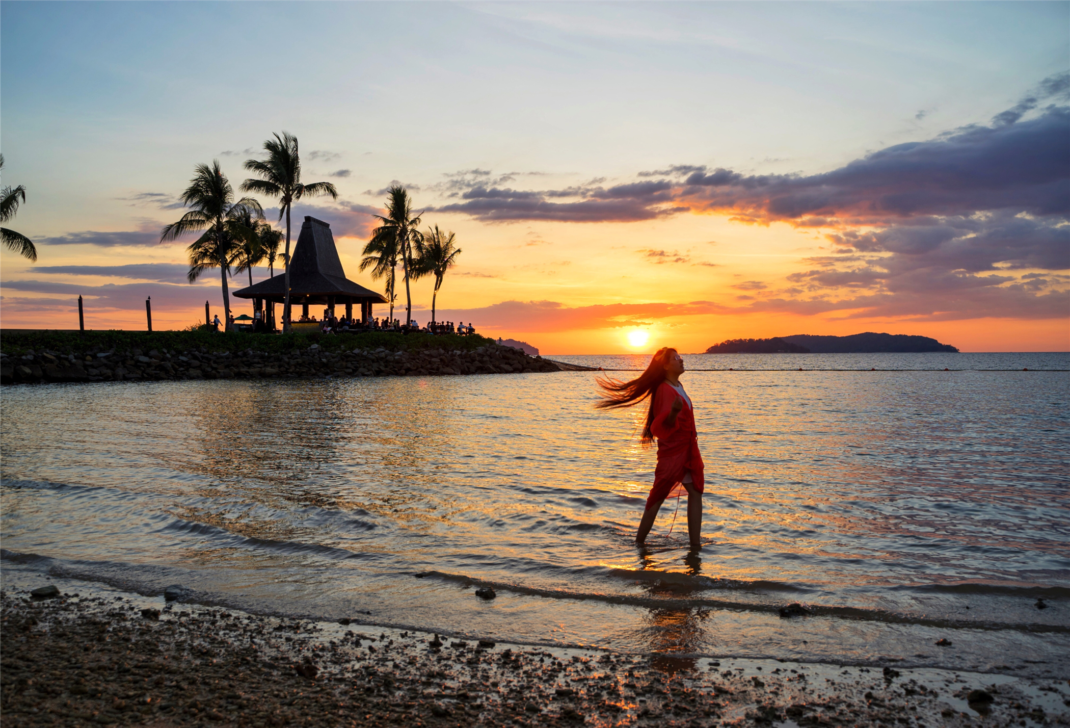 风下之乡小说,沙巴落日最美的时候
