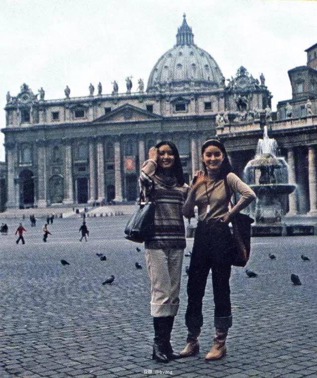 中国历史上最强悍的团队合影,埃菲尔铁塔最著名合影