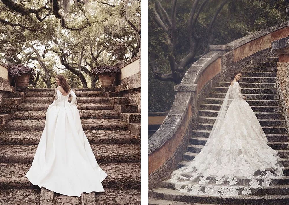 昆凌结婚穿的婚纱真的好大气,唐嫣昆凌婚纱