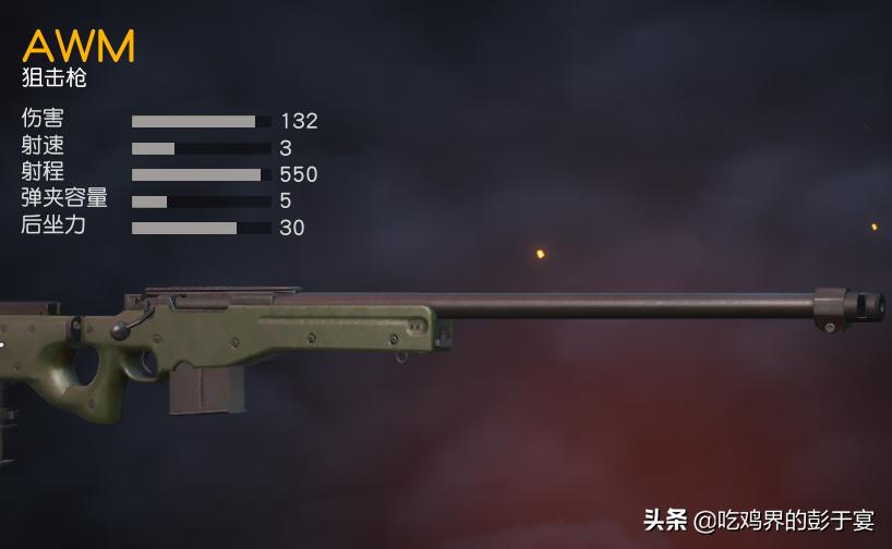 世界上最牛的狙击枪awm,世界上威力最强awm狙击枪