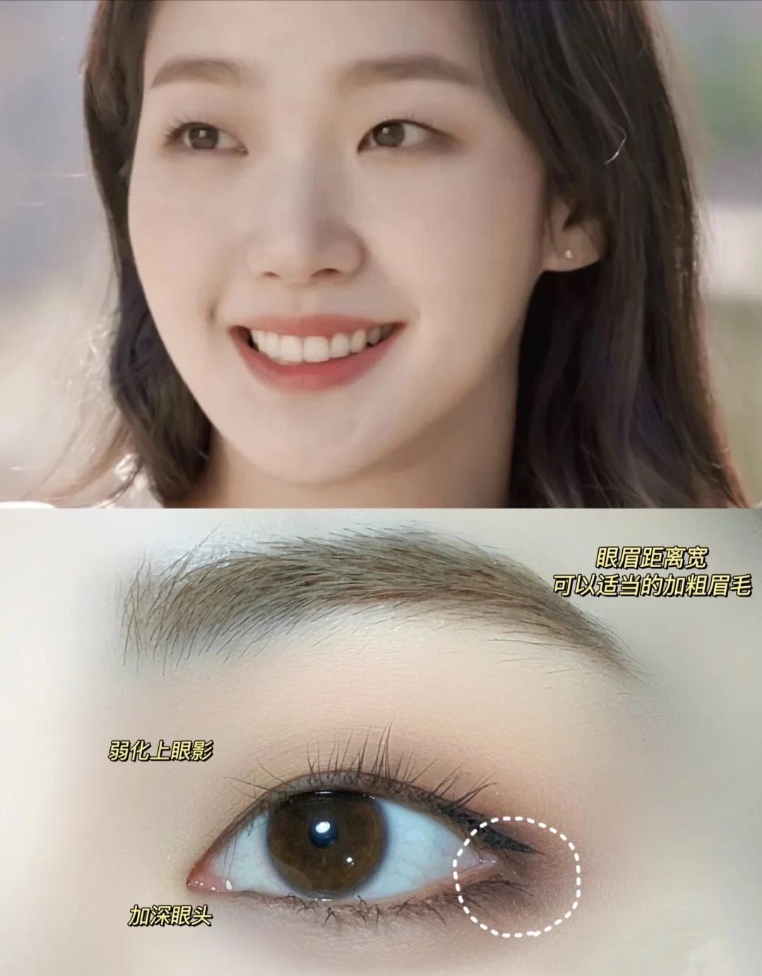 单眼皮肿眼泡眼妆高级感,金高银眼妆肿眼泡