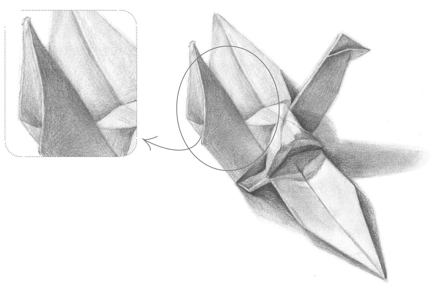 怎样画纸鹤简单又好看,纸鹤画法教程视频