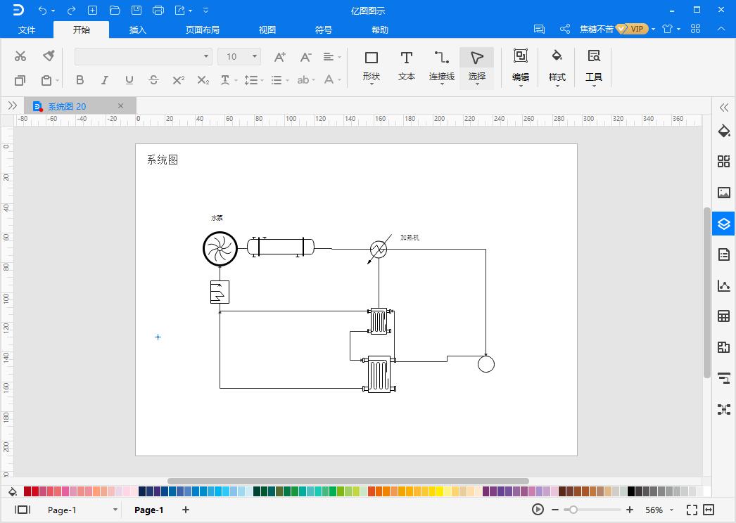 系统流程图怎么用流程图表达,流程图一般用什么软件做