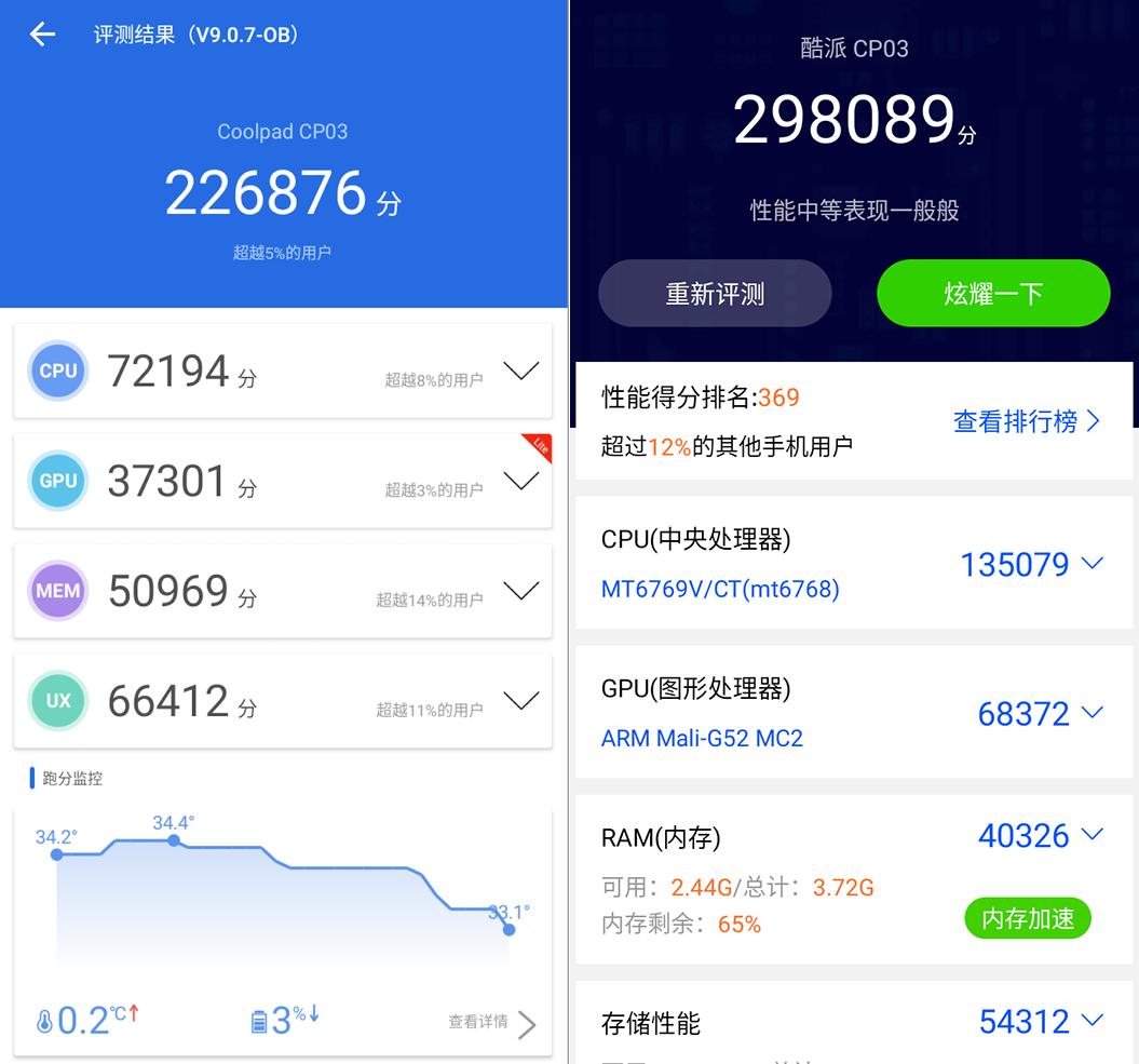 酷派cool20pro原神测试,酷派cool20和苹果相同系统吗