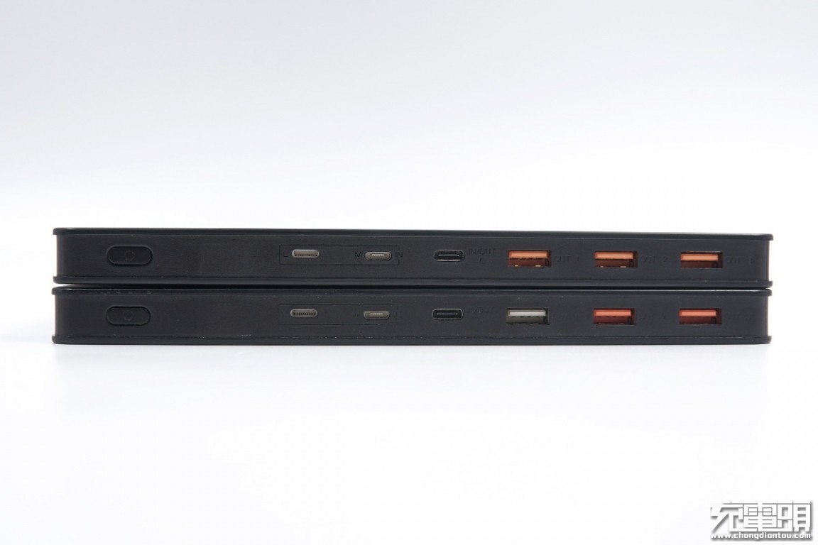 羽博20000毫安充电宝自带线评测,羽博充电宝插电