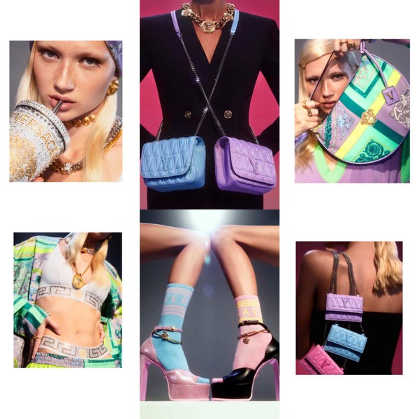 versace范思哲2023春夏成衣秀场,范思哲versace奢侈品