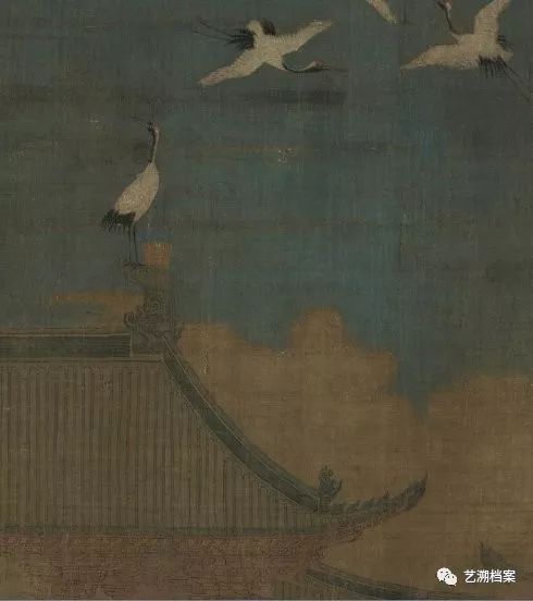 赵佶瑞鹤图高清大图,赵佶瑞鹤图一共多少字