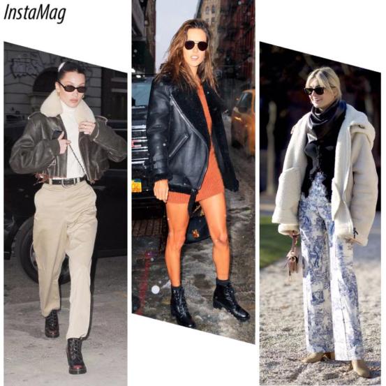 女生怎么穿出时尚搭配,机车风小个子搭配