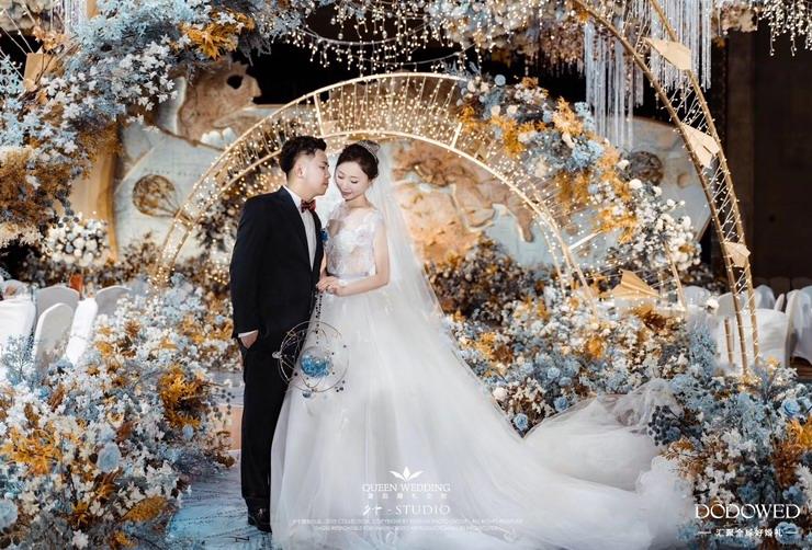 dodowed婚礼线上教学,浪漫唯美的西式主题婚礼