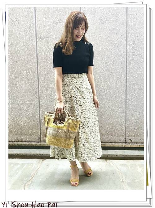 豹纹半身裙怎么搭配好看夏天,豹纹半身裙怎么搭配好看