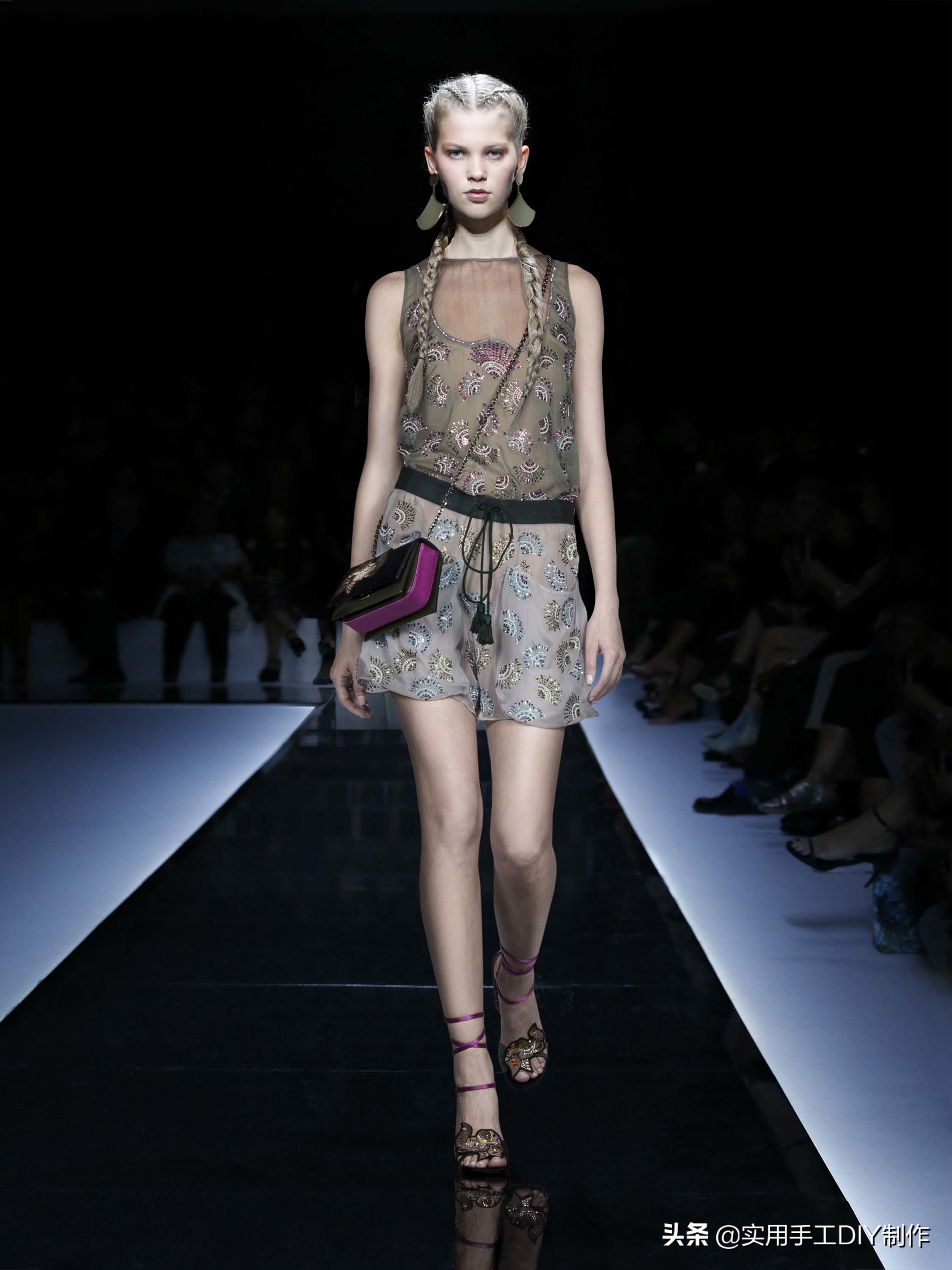 夏时装周emporioarmani秀场,春夏时装周emporioarmani