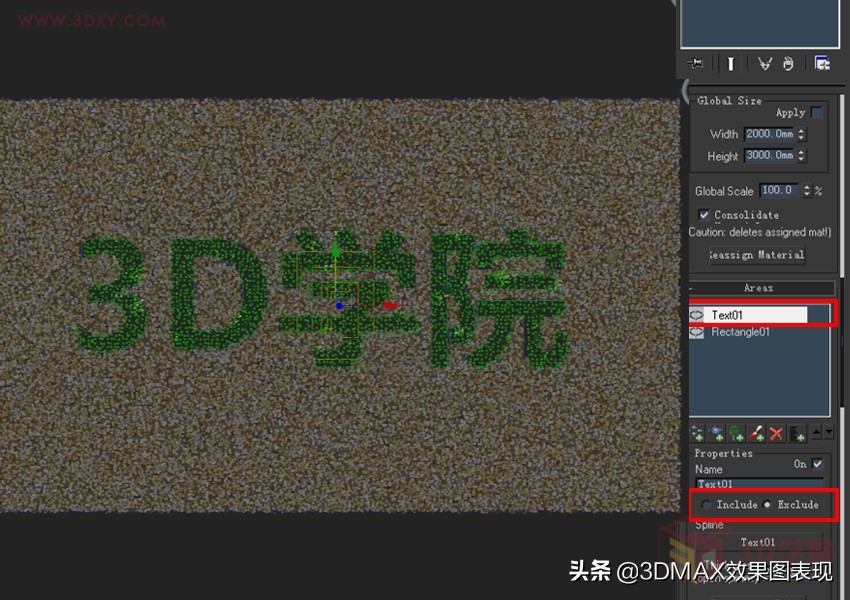 3dmax一键生成花草树木插件，还在为制作大场景而加班吗？