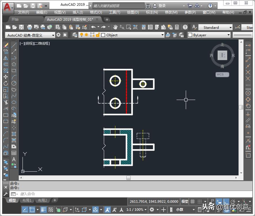 autocadpdf转dwg怎么操作,autocad2019如何设置界面