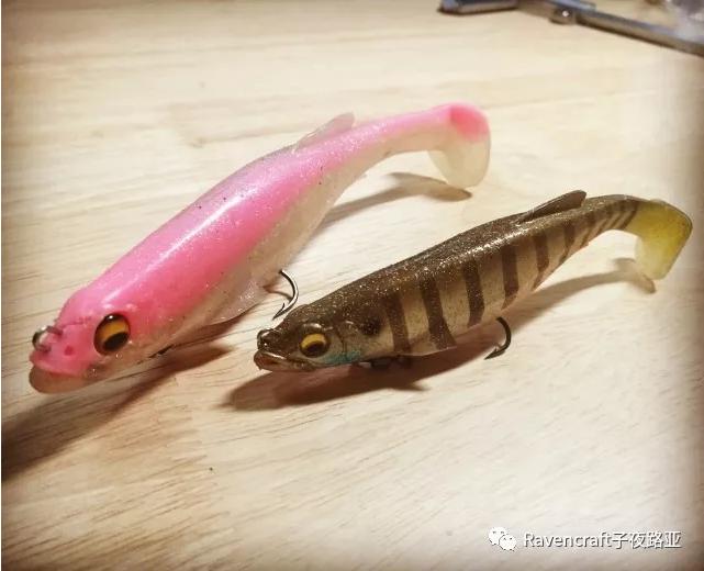 鸦语路亚软饵泳姿,鸦语路亚假饵套装