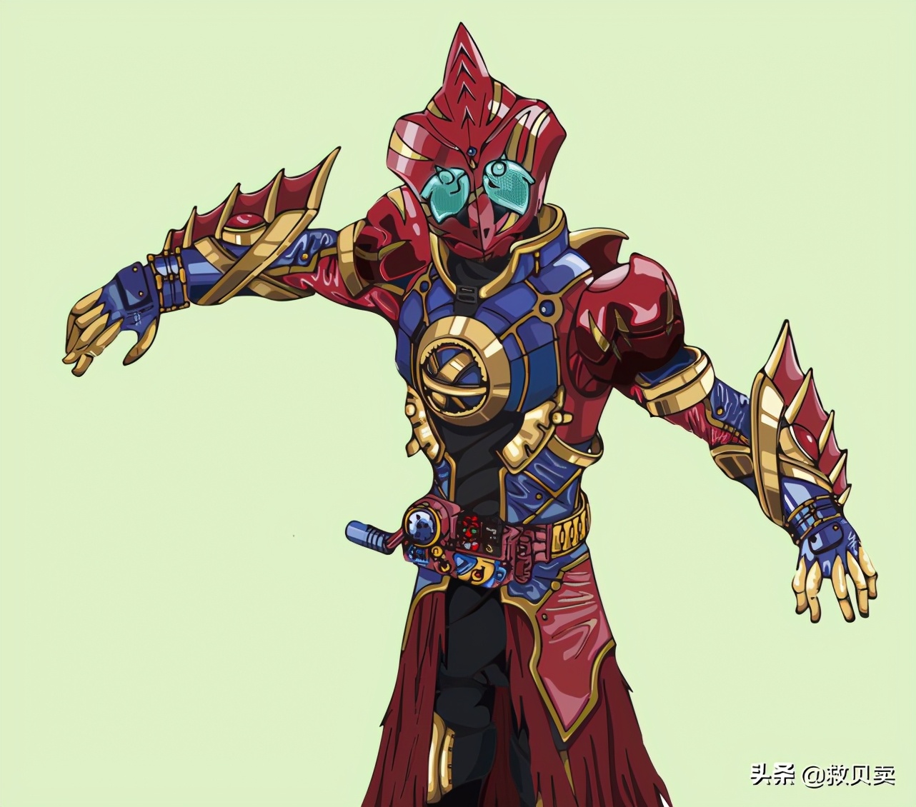 假面骑士ooo同人形态的图片,假面骑士evol同人形态