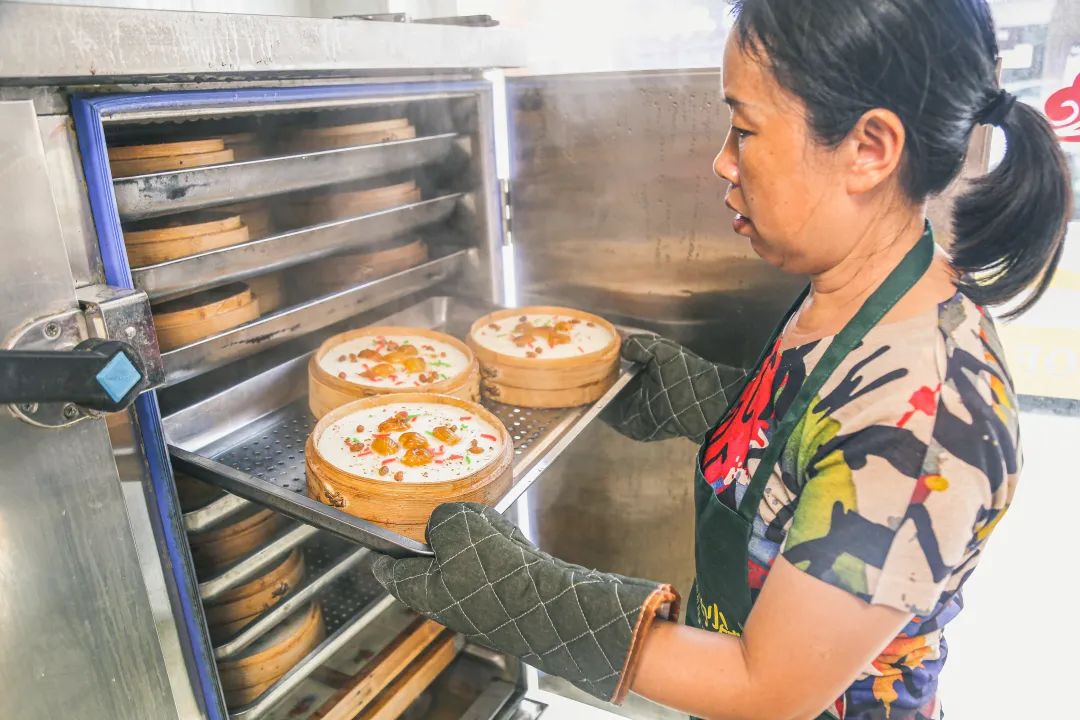 重阳糕软糯香甜的传统味道,寻味重阳糕