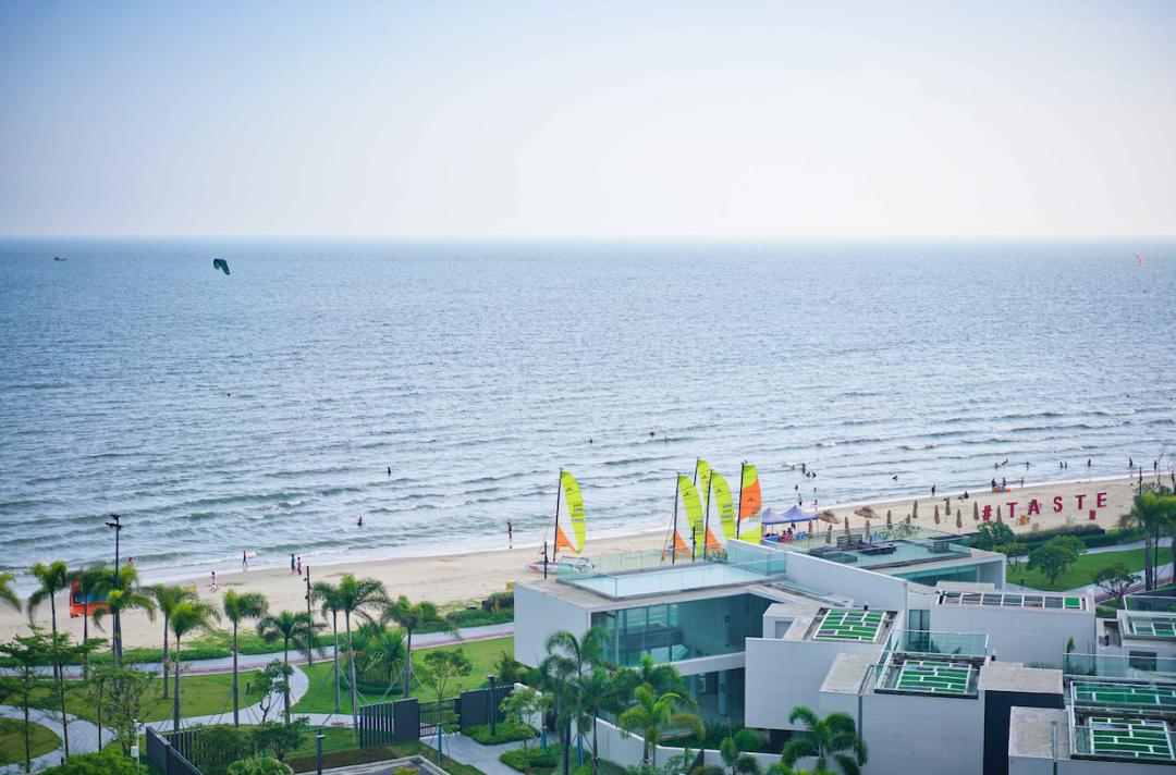 亲自去看海,第一次来到汕尾