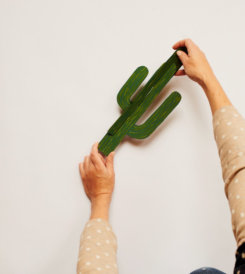 仙人掌小手工,仙人掌儿童创意手工