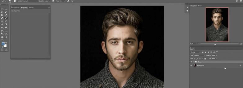 ps肖像处理,ps如何锐化人像面部