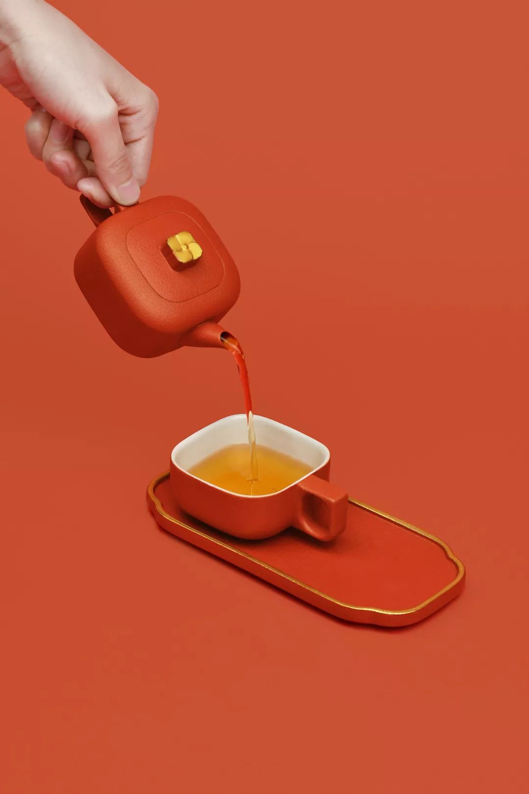 四合如意茶器图片,四合古韵高端茶器