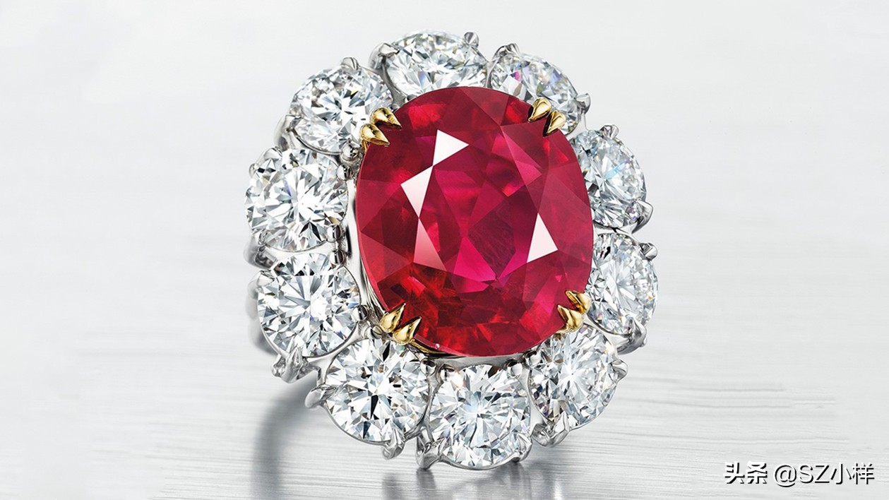 国外顶级红宝石原石1.2亿美元,8克拉红宝石2亿