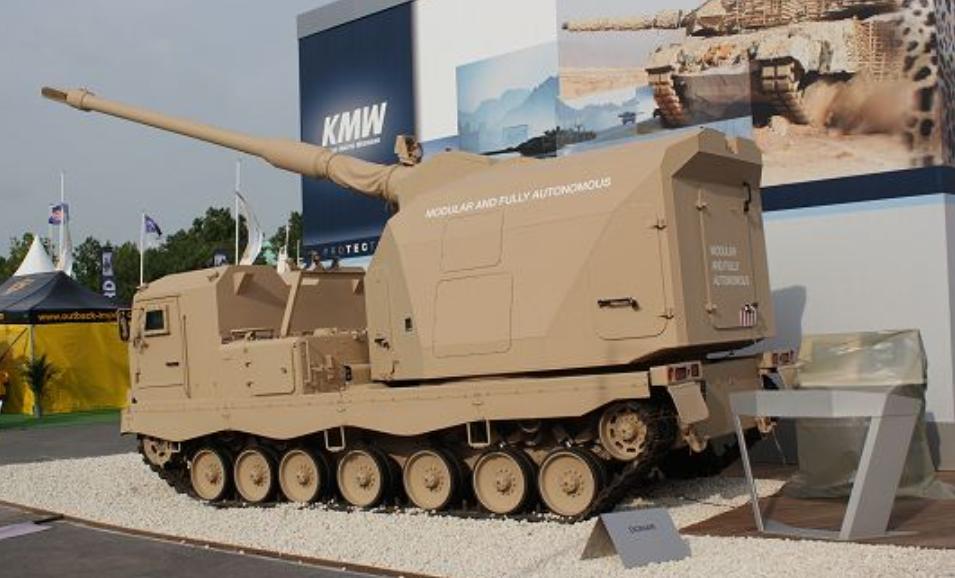 斯堪的纳维亚,博福斯155毫米自行榴弹炮外形尺寸