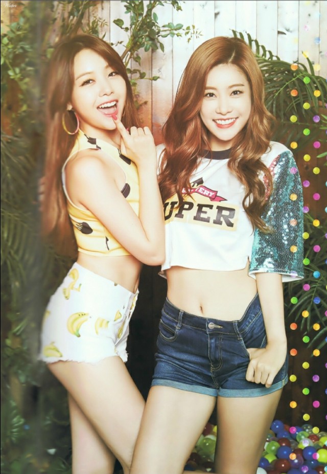 年轻韩国女团哪些好看,中韩女爱豆合集长相清秀