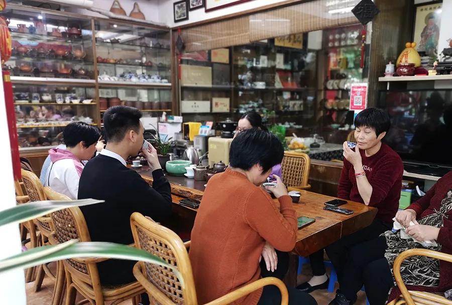 冬日茶会,普洱茶2018年乌金宫廷熟茶357克