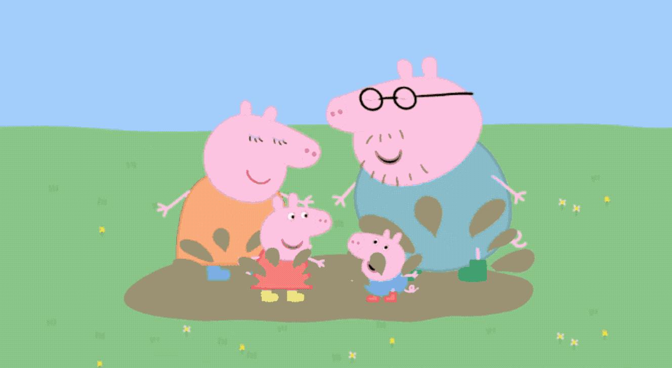 小猪佩奇踩水坑优秀案例,踩水坑小猪佩奇完整版