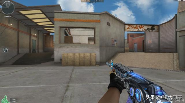 cf穿越火线紫月测评,cf破空冰刃手感