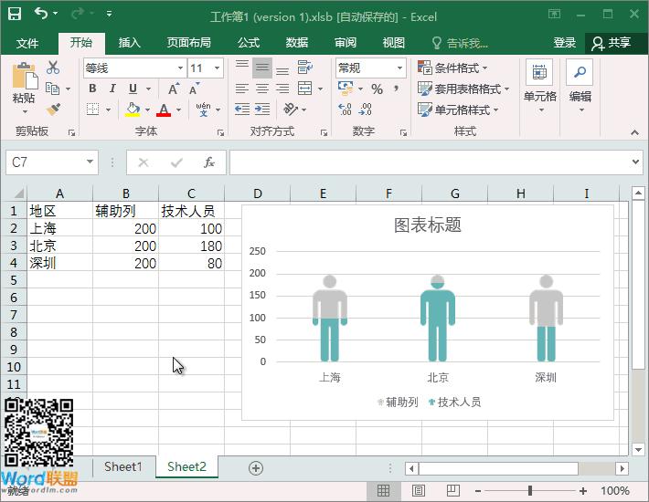 excel高阶图表制作大全,怎么做人形图表