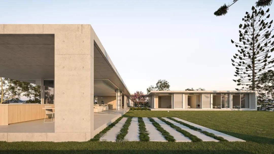 侘寂美学与极简主义别墅,极简极致轻奢的美学设计