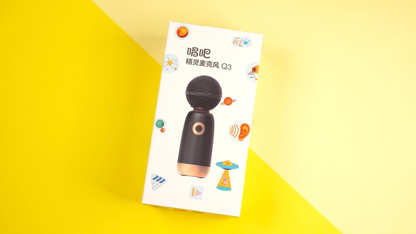 唱吧q3麦克风测评,精灵麦克风q3怎么用嗨唱模式