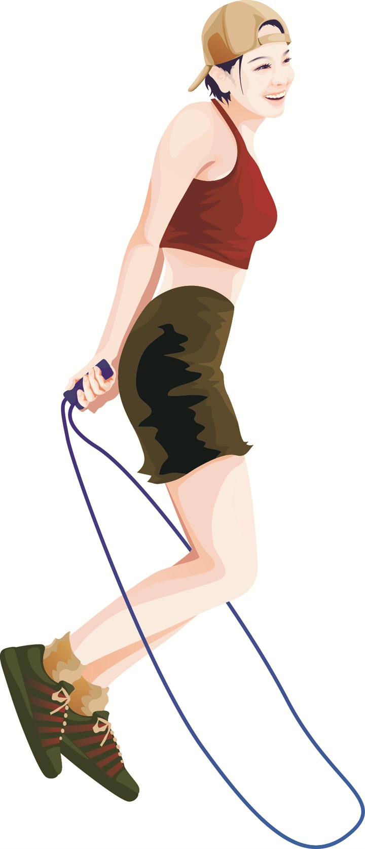 肚子肿了脚也肿了,跳绳膝盖下方肿了怎么办