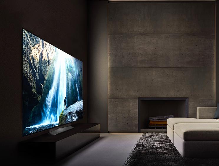 lg超薄oled电视评测,外观设计非常绚丽又亮眼