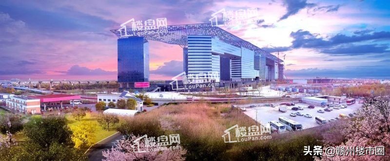 美的君兰学府赣州航拍,赣州美的君兰学府周围规划