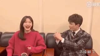 吴磊宋祖儿高甜合集,吴磊宋祖儿微博互动