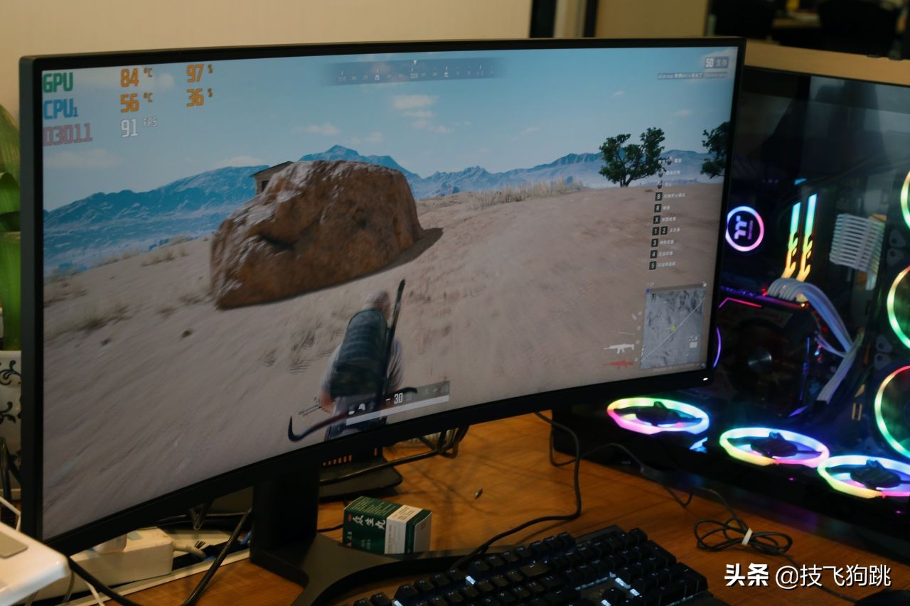 小米剑指显示器领域，小米34寸144Hz高刷新曲面带鱼屏上手体验