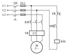 低压电工实操电动机正反转电路图,电工电动机启停点动电路图