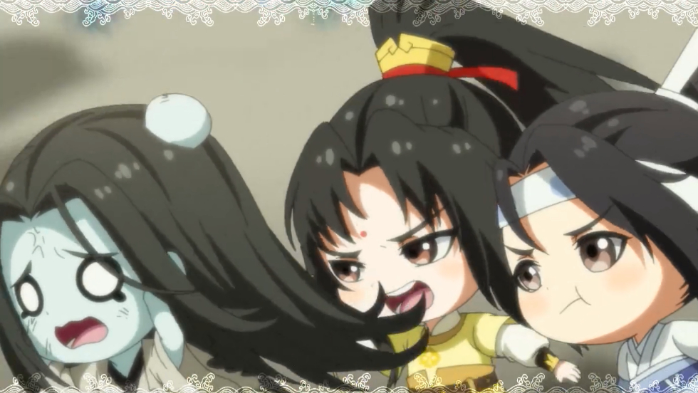 魔道祖师q版忘羡图片,魔道祖师忘羡q版