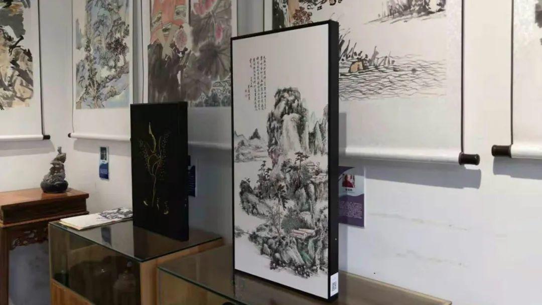 科技赋能，文化增魂一种全新的书画作品展音乐壁画