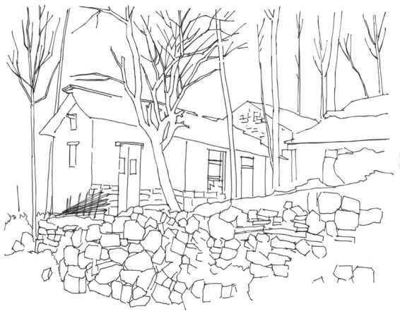 铅笔画风景画教程简单初学者,不会画画如何描图