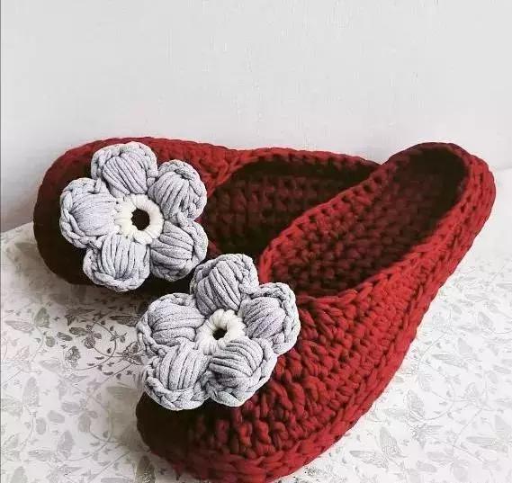 奇织妙想编织大课堂钩针编织拖鞋,钩针拖鞋花样图案大全简单又漂亮