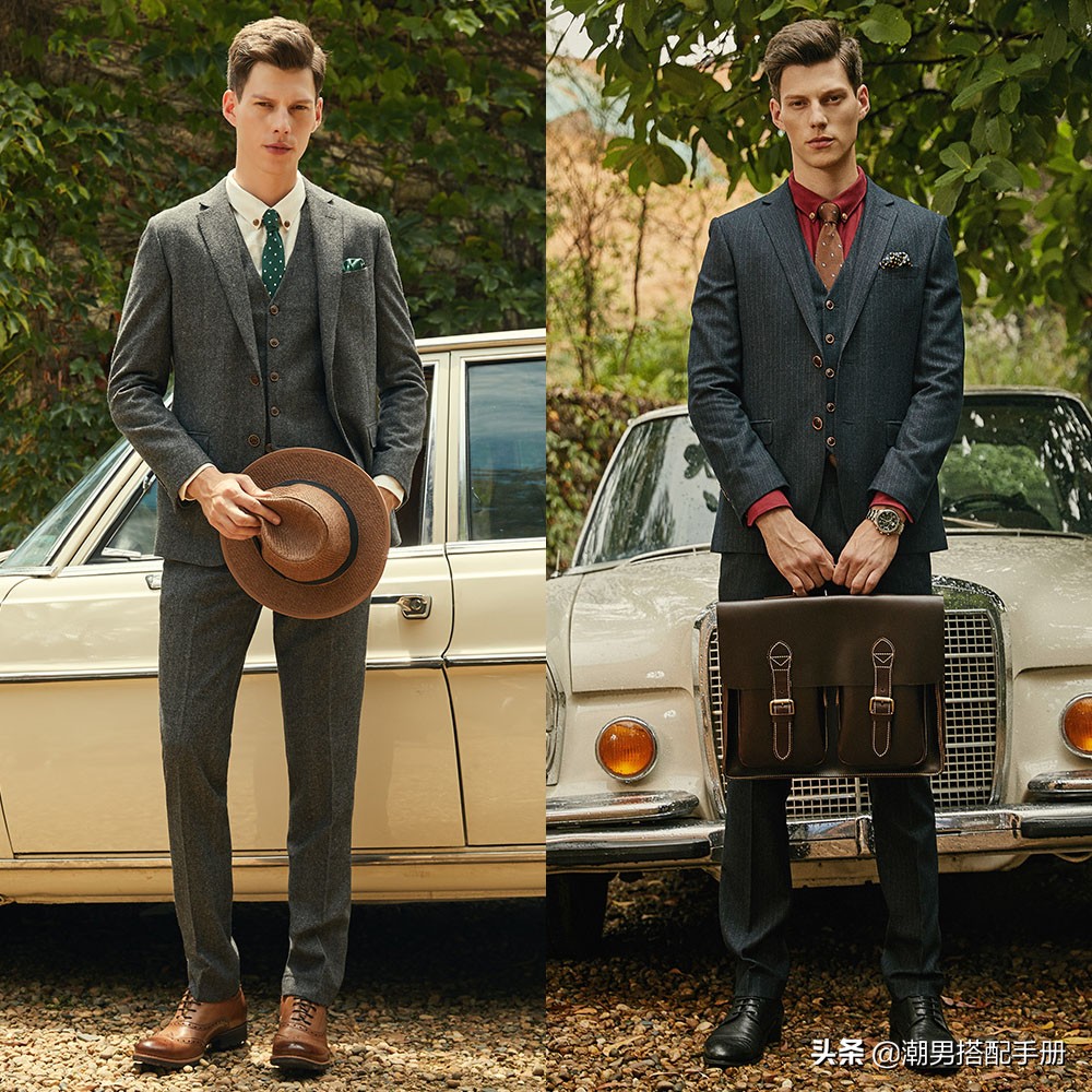 西服怎么穿出高级感男士,高品质的西服让你更有魅力