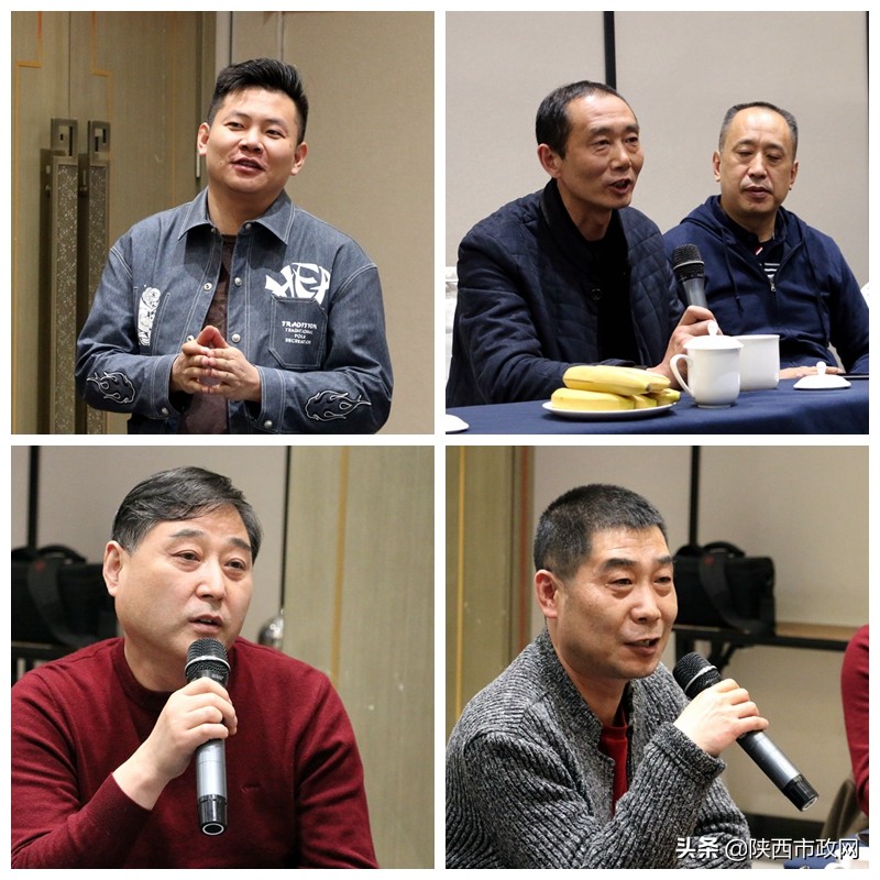 拥军协会年会活动圆满成功,咸阳市民营企业座谈会